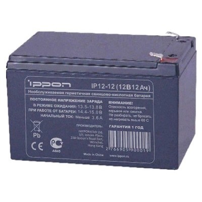 батарея для UPS Ippon IP12-12 12V/12AH