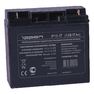 батарея для UPS Ippon IP12-17 12V/17AH