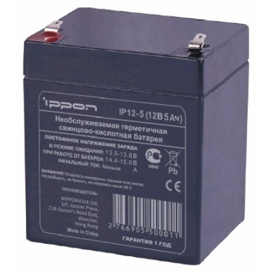 батарея для UPS Ippon IP12-5 12V/5AH