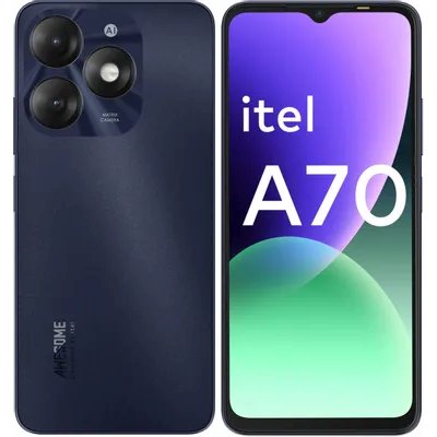 смартфон Itel A70 4/256GB Black