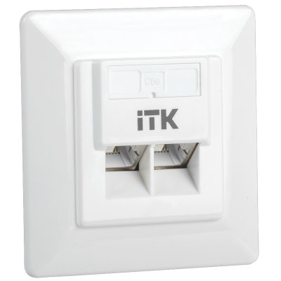 розетка компьютерная ITK CS2-1C5EF-2-1