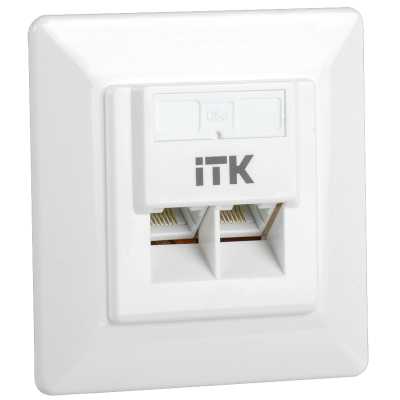 розетка компьютерная ITK CS2-1C5EU-2-1