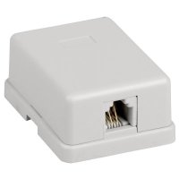 Розетка телефонная ITK CS2-3C3U-12