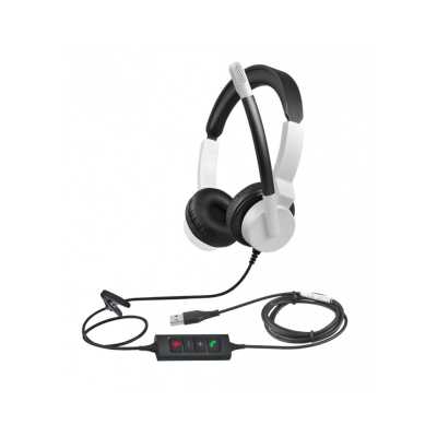 гарнитура JazzTel JT-Moon-White-USB