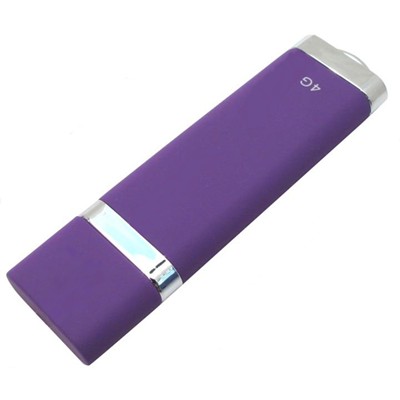 флешка Jet.A 4GB USB Flash Drive Kepper dark violet