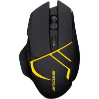 Мышь Jet.A Comfort OM-U64G Black-Yellow