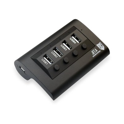 разветвитель USB Jet.A JA-UH14 Black