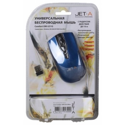 мышь Jet.A OM-U31G Blue
