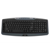Клавиатура Jet.A SlimLine K17 W Black