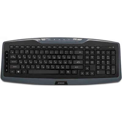 клавиатура Jet.A SlimLine K17 W Grey