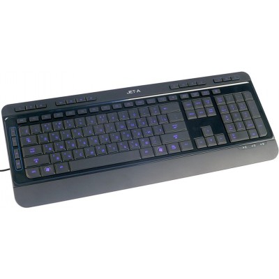 клавиатура Jet.A SlimLine K5 LED Black