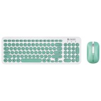 Клавиатура Jet.A SlimLine KM30W White-Turquoise