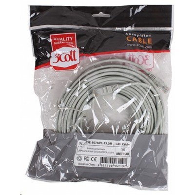 патч-корд 3Cott 3C-UTP5E-507APC-15.0M