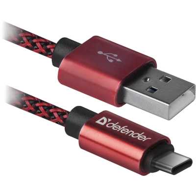 кабель Defender USB09-03T Pro Red 87813