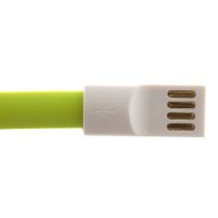 USB кабель Gmini MUS200F Green