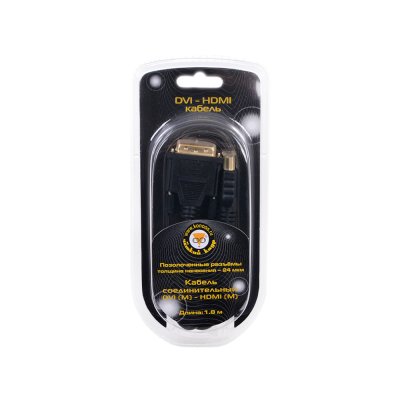 кабель Konoos HDMI-DVI, 1.8м