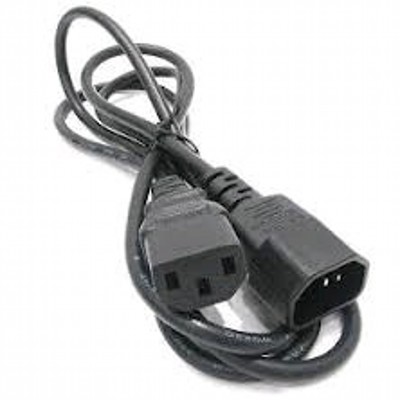 кабель питания Hyperline PWC-IEC13-IEC14-0.5-BK