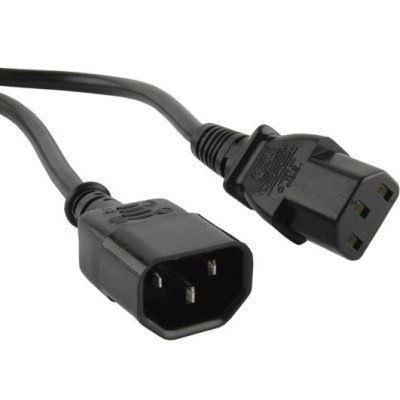 кабель питания Telecom TP020-IEC320-C13/C14-5.0-BK