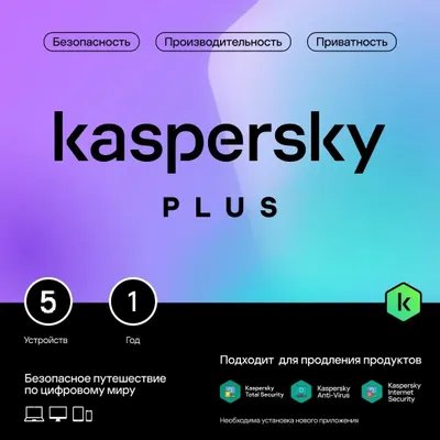 Антивирус Kaspersky Plus + Who Calls KL1050ROEFS