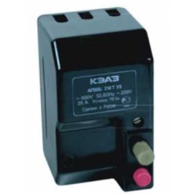 автоматический выключатель КЭАЗ АП50Б-2МТ-10А-10Iн-400AC/220DC-У3 106897