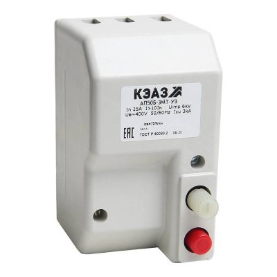 автоматический выключатель КЭАЗ АП50Б-2МТ-16А-10Iн-400AC/220DC-У3 106903