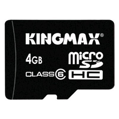 карта памяти Kingmax 4GB KM04GMCSDHC61A