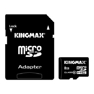 карта памяти Kingmax 8GB KM08GMCSDHC101A