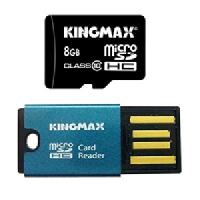 карта памяти Kingmax 8GB KM08GMCSDHC10CR