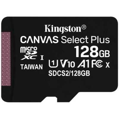 карта памяти Kingston 128GB SDCS2/128GBSP