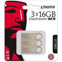 Флешка Kingston 16GB DTSE9H-16GB-3P