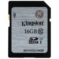 Карта памяти Kingston 16GB SD10VG2-16GB