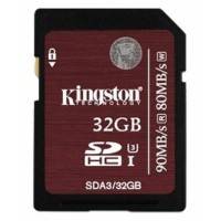 Карта памяти Kingston 32GB SDA3-32GB