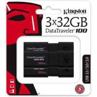Флешка Kingston 32GB DT100G3/32GB-3P