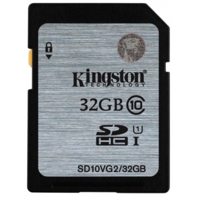 карта памяти Kingston 32GB SD10VG2-32GB
