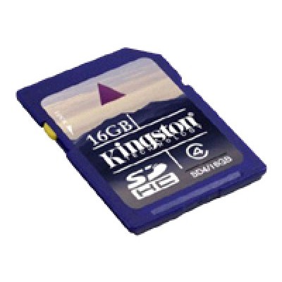 карта памяти Kingston 4GB Class 4 SDHC SD4-4GBSP