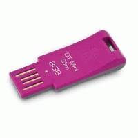 Флешка Kingston 8GB Pen Drives USB MiniSlim DTMSN-8GB