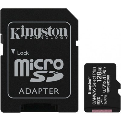 карта памяти Kingston Canvas Select Plus 128GB SDCS2/128GB