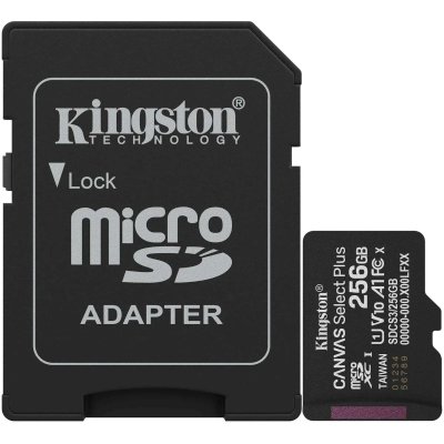 Карта памяти Kingston Canvas Select Plus 256GB SDCS3/256GB