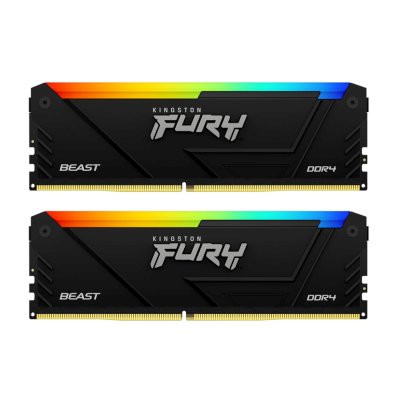 оперативная память Kingston Fury Beast RGB KF432C16BB2AK2/16