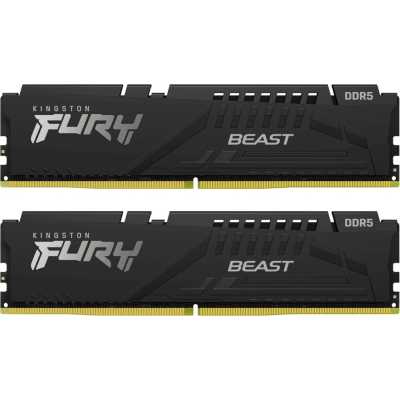 оперативная память Kingston Fury Beast Black KF556C40BB2K2-64