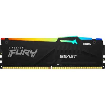 оперативная память Kingston Fury Beast Black RGB XMP KF564C32BBA-32