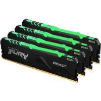 Оперативная память Kingston Fury Beast RGB KF430C15BBAK4/32