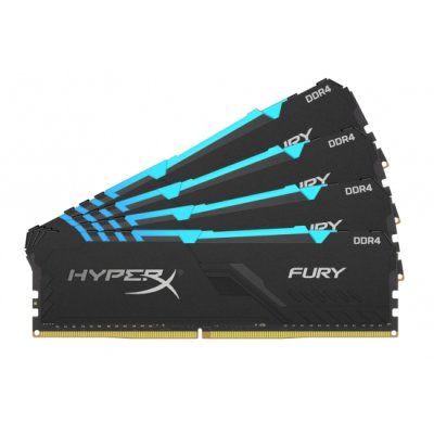 оперативная память Kingston HyperX Fury RGB HX424C15FB3AK4/32