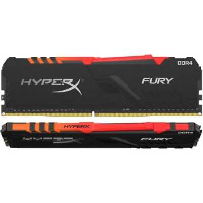 оперативная память Kingston HyperX Fury RGB HX430C16FB4AK2/32