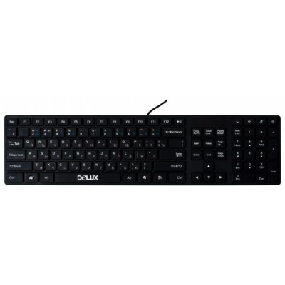 клавиатура Delux DLK-1000U Black