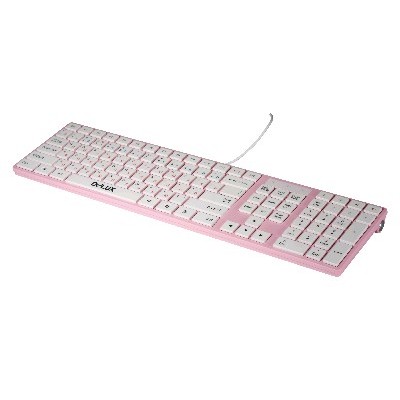 клавиатура Delux DLK-1000U Pink