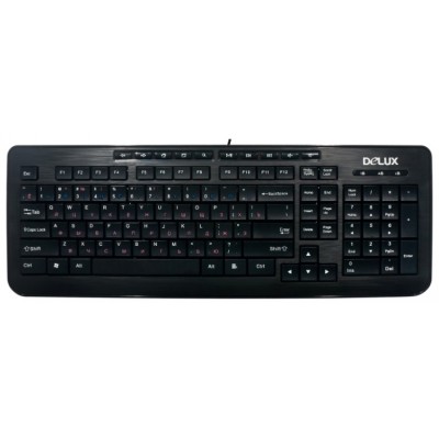 клавиатура Delux DLK-3100U Black