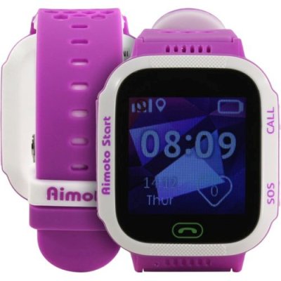 умные часы Knopka Aimoto Start Pink 9900101