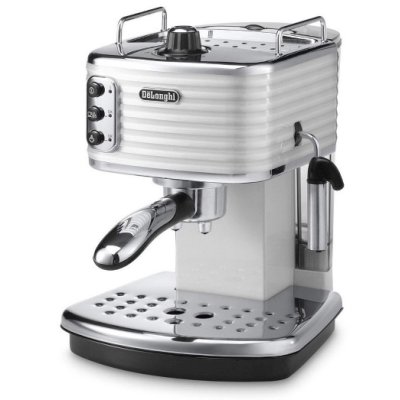 кофеварка DeLonghi ECZ351 White-Silver