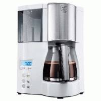 Кофеварка Melitta Optima Glass Timer White